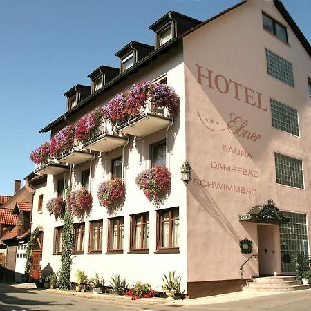 Hotel Ebner Бад Кьонигсхофен им Грабфелд Екстериор снимка